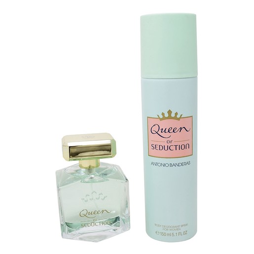 ANTONIO BANDERAS QUEEN OF SEDUCTION (W) EDT 80ML+150ML DEODORENT SET